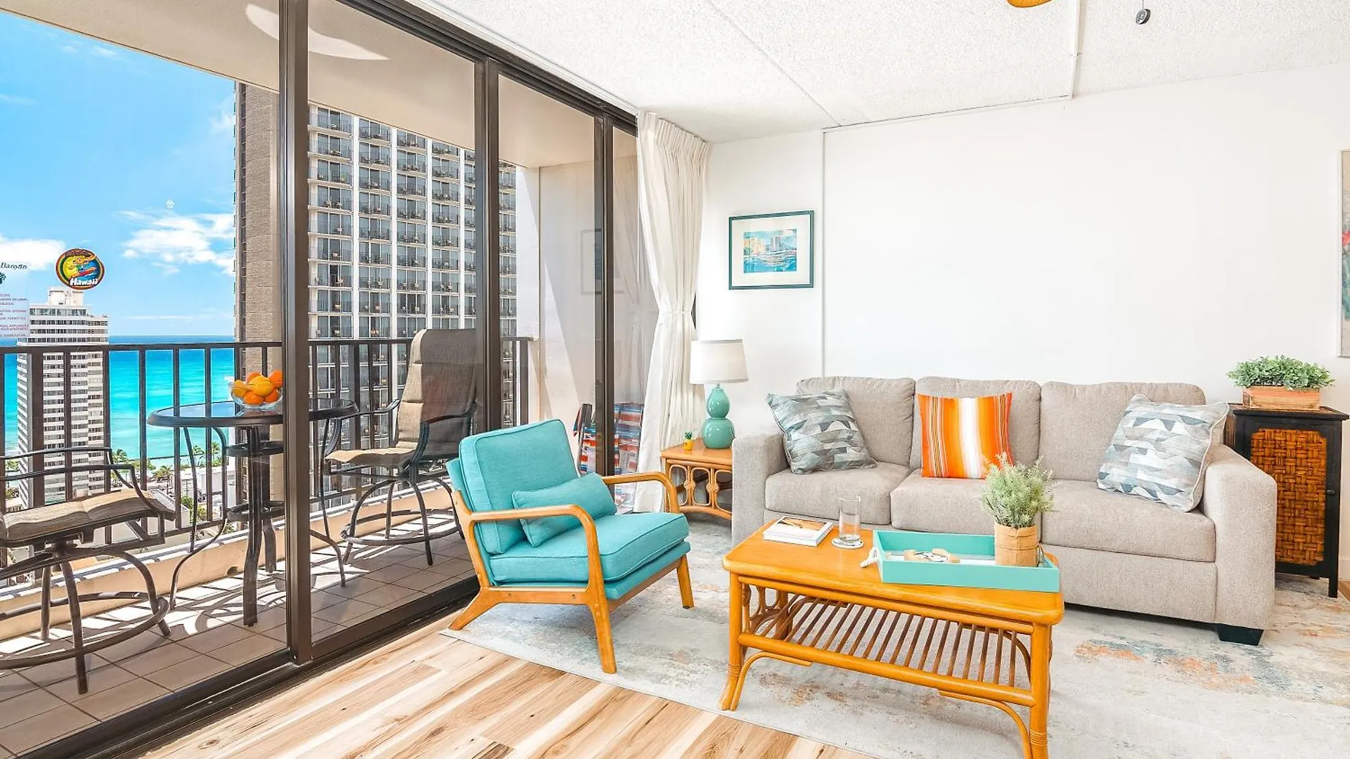 Charming 1Br: Waikiki Banyan, Ocean View + Parking Apartment Honolulu United States