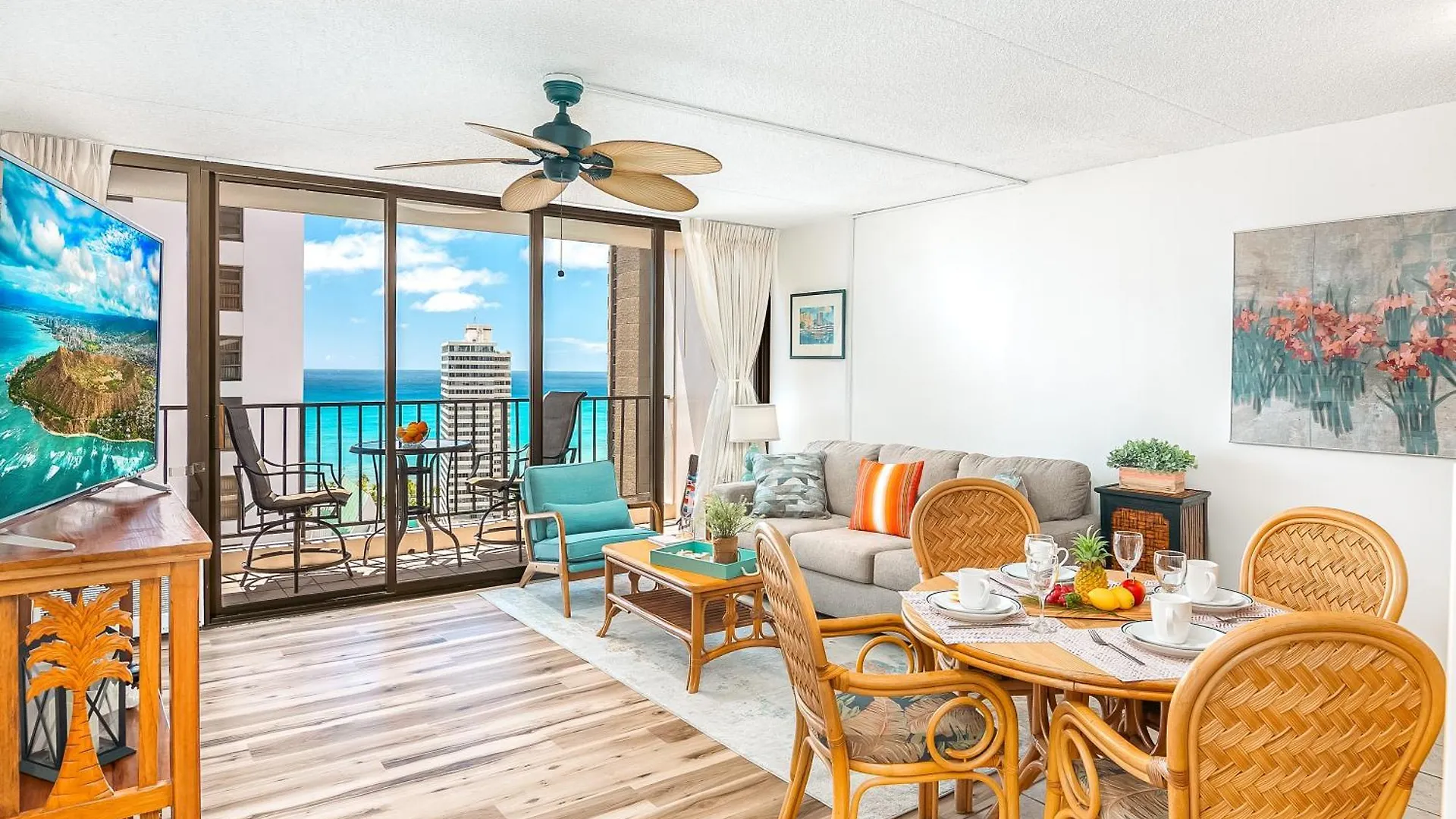 Charming 1Br: Waikiki Banyan, Ocean View + Parking Apartment Honolulu 0*,